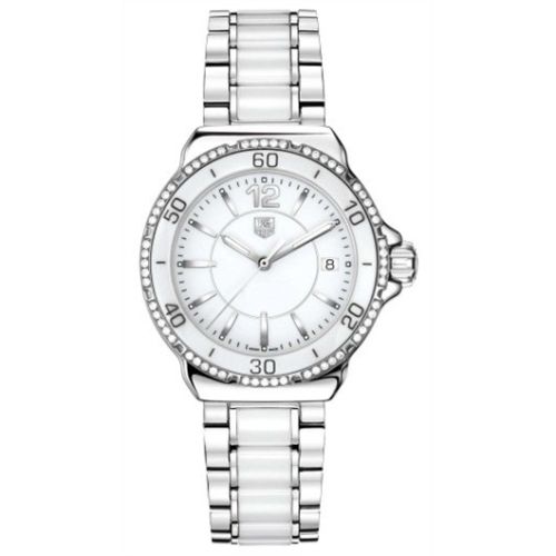 TAG Heuer Formula 1 Quartz 37 Stainless Steel / Diamond / White / Bracelet
